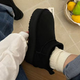 Thick-soled Short Snow Boots (Heel height: 5CM)GDMX-53229