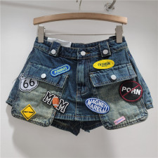 Fashion Pocket Denim Shorts GZYN-2687