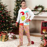 Christmas Cartoon Letter Print Matching Family Pajama Set GSGS-0694