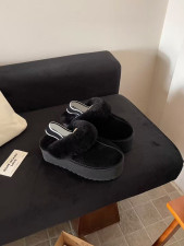 Thick-soled Elastic Band Fur Slippers GDMX-2024