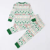 Christmas Tree Print Matching Family Pajama Set GSGS-0815