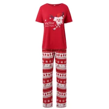 Santa Claus Print Pajamas Parent-Child Set GSGS-0691