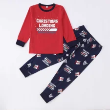 Christmas Letter Print Matching Family Pajama Set GSGS-0760