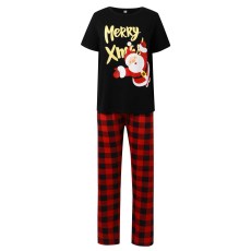 Santa Claus Short-Sleeve Printed Pajama Set GSGS-0919