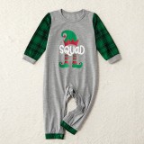 Christmas Letter Print Matching Family Long-Sleeve Pajamas Set GSGS-0755