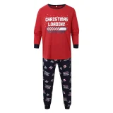 Christmas Letter Print Matching Family Pajama Set GSGS-0760