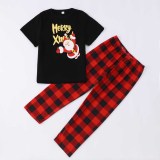 Santa Claus Short-Sleeve Printed Pajama Set GSGS-0919