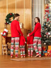 Christmas Reindeer Print Matching Family Set  GSGS-0718