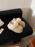 Thick-soled Elastic Band Fur Slippers GDMX-2024
