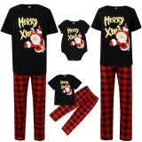 Santa Claus Short-Sleeve Printed Pajama Set GSGS-0919
