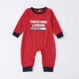 Christmas Letter Print Matching Family Pajama Set GSGS-0760