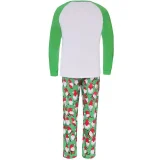 Christmas Letter Print Pajamas Parent-Child Matching Set GSGS-0758