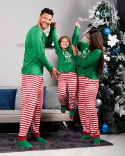 Christmas Print Family Matching Stripe Pajama Sets GSGS-0778