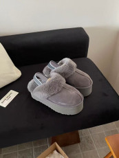 Thick-soled Elastic Band Fur Slippers GDMX-2024