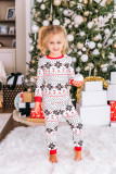 Christmas Print Family Matching Pajama Sets GSGS-0631#