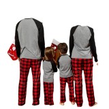 Christmas Plaid Print Family Matching Pajama Sets GSGS-0900