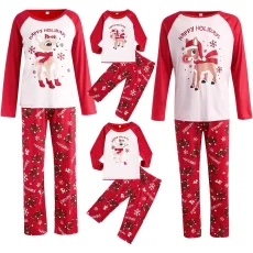 Christmas Reindeer Print Family Matching Set GSGS-0822