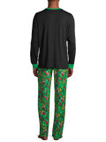 Christmas Matching Family Cartoon Print Pajamas Set GSGS-0621#
