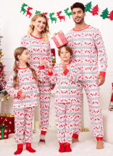 Christmas Print Family Home Parent-Child Set GSGS-0574#