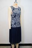 Print Sleeveless Slim Midi Dress GANY-LB1309