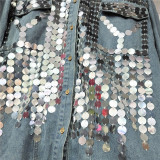 Loose Shirt Single-breasted Denim Jacket GZYN-2024