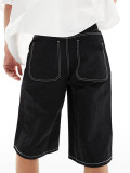 Men's Fashion Loose Denim Fifth Pants XCFF-8922