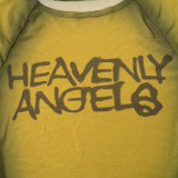 Letter Print Short Sleeve Tops GSBW-Q23TP410