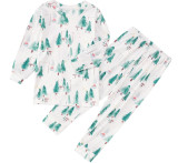 Christmas Print Homewear Family Pajama Sets GSGS-0623