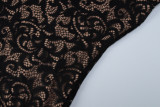 Lace Backless Halterneck Mini Dress GLAG-D5819906F