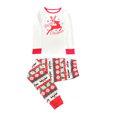 Christmas Reindeer Print Family Homewear Pajama Set GSGS-0801