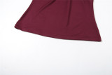 Solid Color Half-Turtleneck Sleeveless Vest GHEM-K25L66226