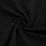 Fur V Neck Long Sleeve Skinny Romper GDSF-D25RP503