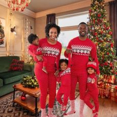 Christmas Print Family Matching Pajama Set GSGS-0806