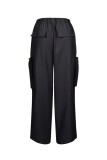 Casual Zipper Split Loose Straight Pants GXHF-M80250