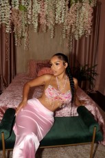 Solid Color High Waist Split Long Skirt GXHF-M80211