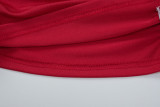 Deep V Neck Sleeveless Ruched Mini Dress GLAG-D5A20452F