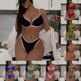 Sexy Color Block Bikinis 2 Piece Swimsuit CASF-6761