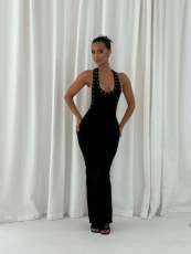 Sexy Sleeveless Backless Split Maxi Dress GXIY-K25L1468