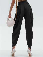 Solid Color Flower Bud Ninth Pant GXHF-M80802-B