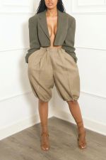 Fashion Loose Lantern Shorts GXHF-M80613
