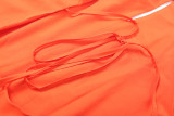 Sleeveless Halterneck Tie Up Backless Mini Dress GZJQ-K25D87118