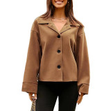 Casual Cropped Blazer GYOU-CX908