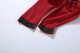 Solid Color Tassel Tube Top Bodysuit GZJQ-K25K86552