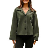 Casual Cropped Blazer GYOU-CX908