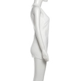 Print Hollow Out Backless Mini Dress GZJQ-K25D85732