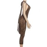 Sleeveless Print Backless Jumpsuit GZJQ-K25Q86303