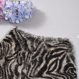Leopard Print Tassel Shorts GFRT-32770PBY