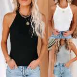 Solid Color Versatile Tank Tops GYOU-CX21512