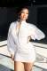 Solid Color Long Sleeve Tight Mini Dress GXHF-M81010