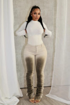 Solid Color Fashion Tight Pants GXHF-M80601